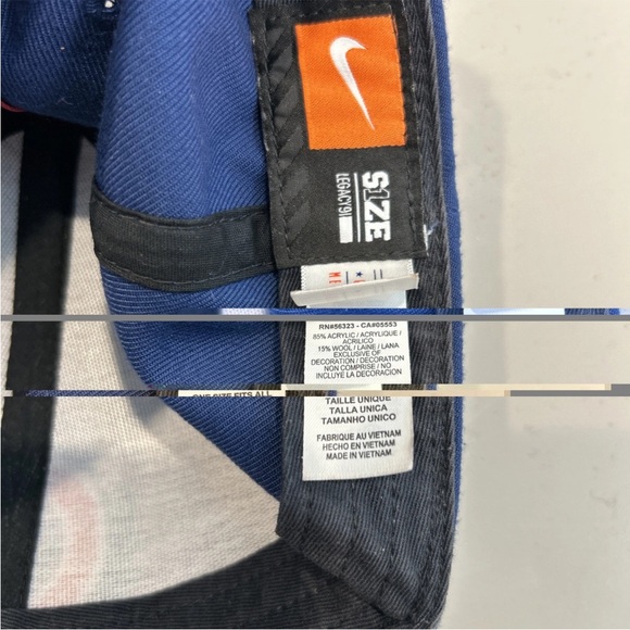 Chicago Cubs Nike Dri-Fit Legacy 91 Genuine Merchandise Baseball Cap Adjustable - Picture 9 of 9